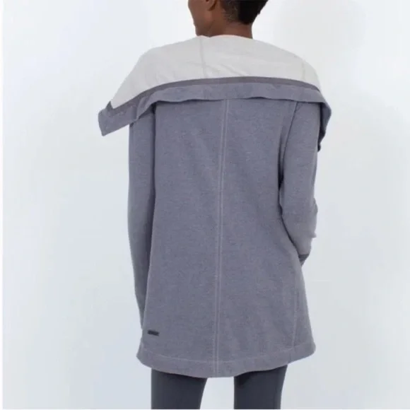 Lululemon Method Asymmetrical Black Wrap Jacket - Picture 4 of 11